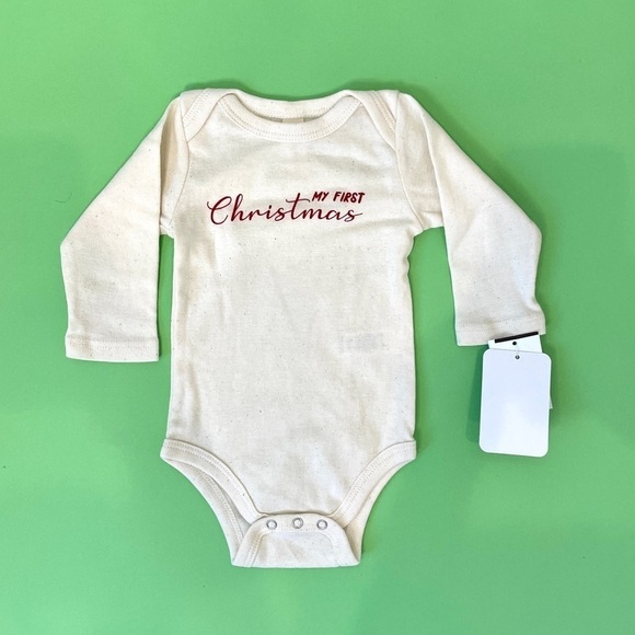 Tenth & Pine My First Christmas Onesie - Picture 1 of 5
